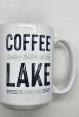 Melody Press Co. Coffee Tastes Better at the Lake Mug - Solberg Lake