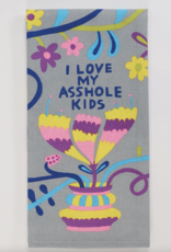 Blue Q Love My A**hole Kids Dish Towel