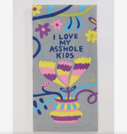Blue Q Love My A**hole Kids Dish Towel