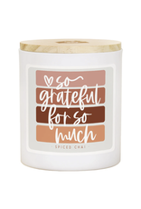 Sincere Surroundings So Grateful Stripes Candle (Chai)