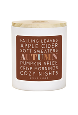 Sincere Surroundings Leaves Cider Sweaters Candle (Cider)