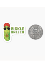 Nice Enough Pickle Baller MINI Sticker