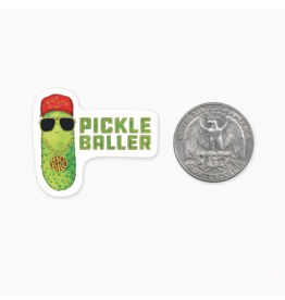 Nice Enough Pickle Baller MINI Sticker
