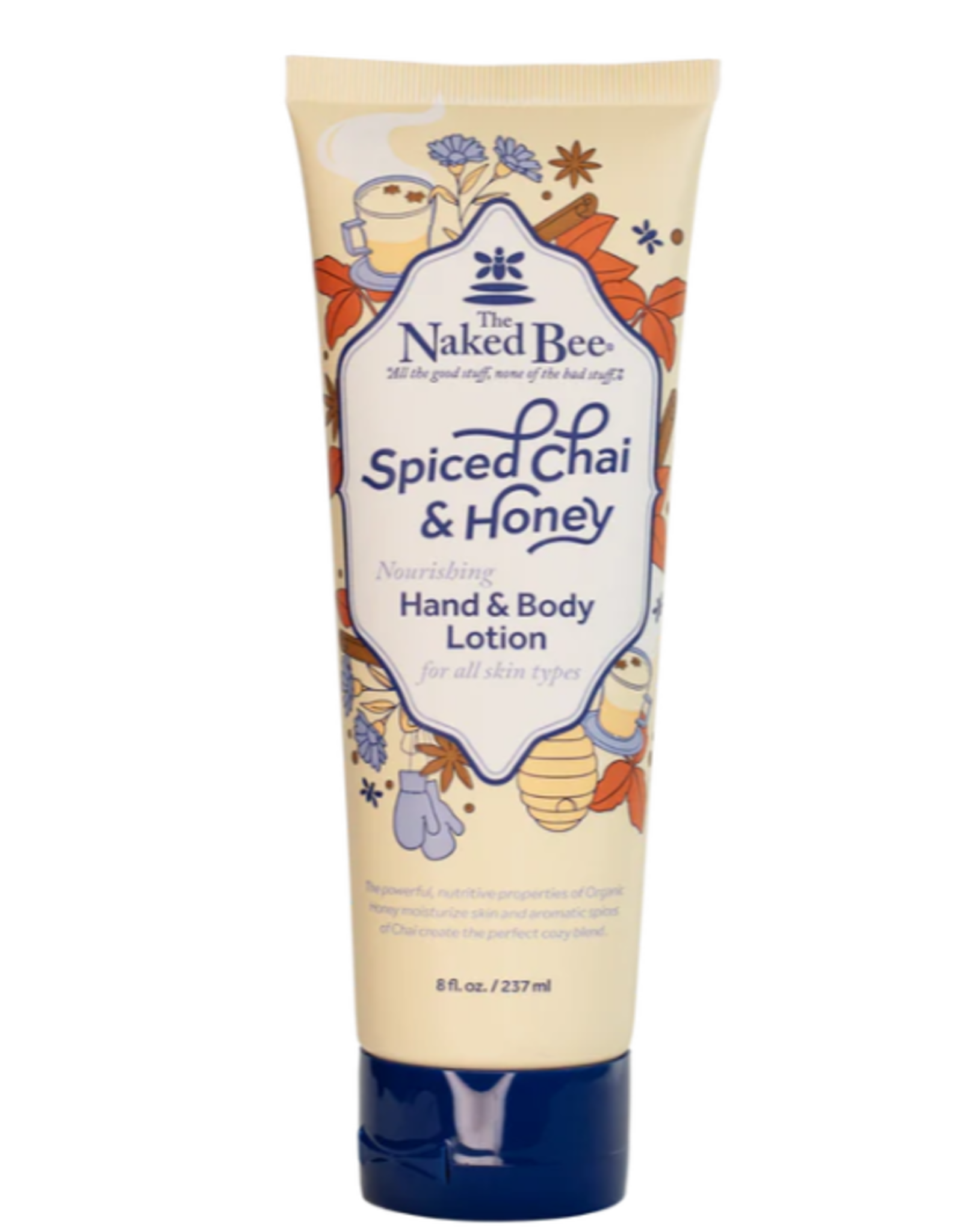 Naked Bee Spiced Chai & Honey Large Hand & Body Lotion