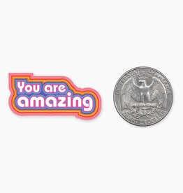 Nice Enough You Are Amazing MINI Sticker