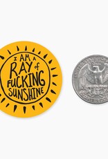 Nice Enough Ray of Sunshine MINI Sticker