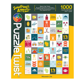Something's Amiss Wisconsin Life 1,000 Piece Puzzle Twist