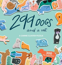Chronicle Books 299 Dogs (and a cat) 300 Piece Puzzle