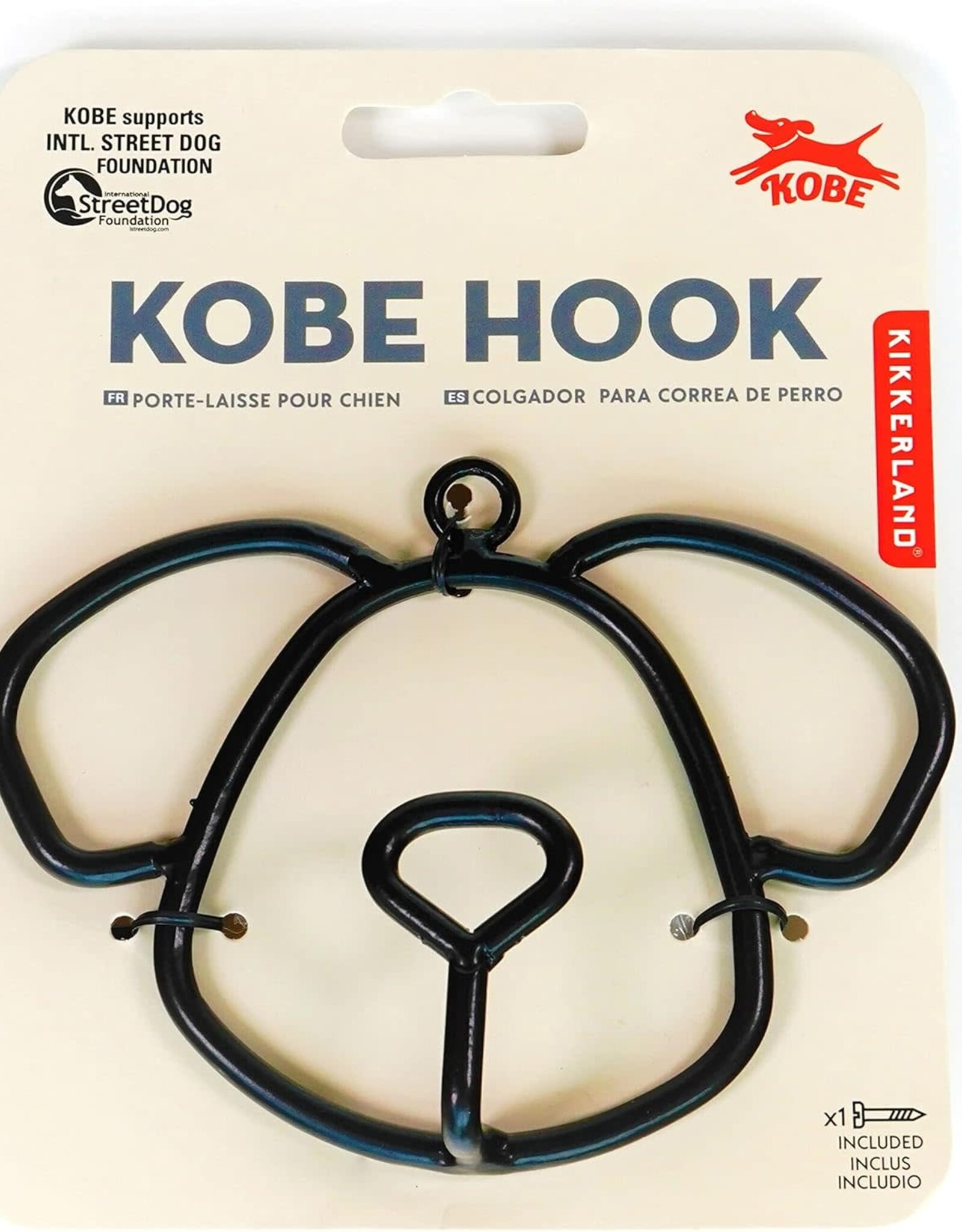 Kikkerland Kobe Dog Hook