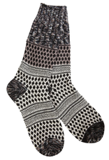 World's Softest Socks Weekend Gallery Textured Crew Sock - Nightfall Multi