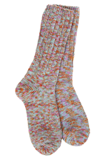 World's Softest Socks Weekend Ragg Crew Sock - Boho
