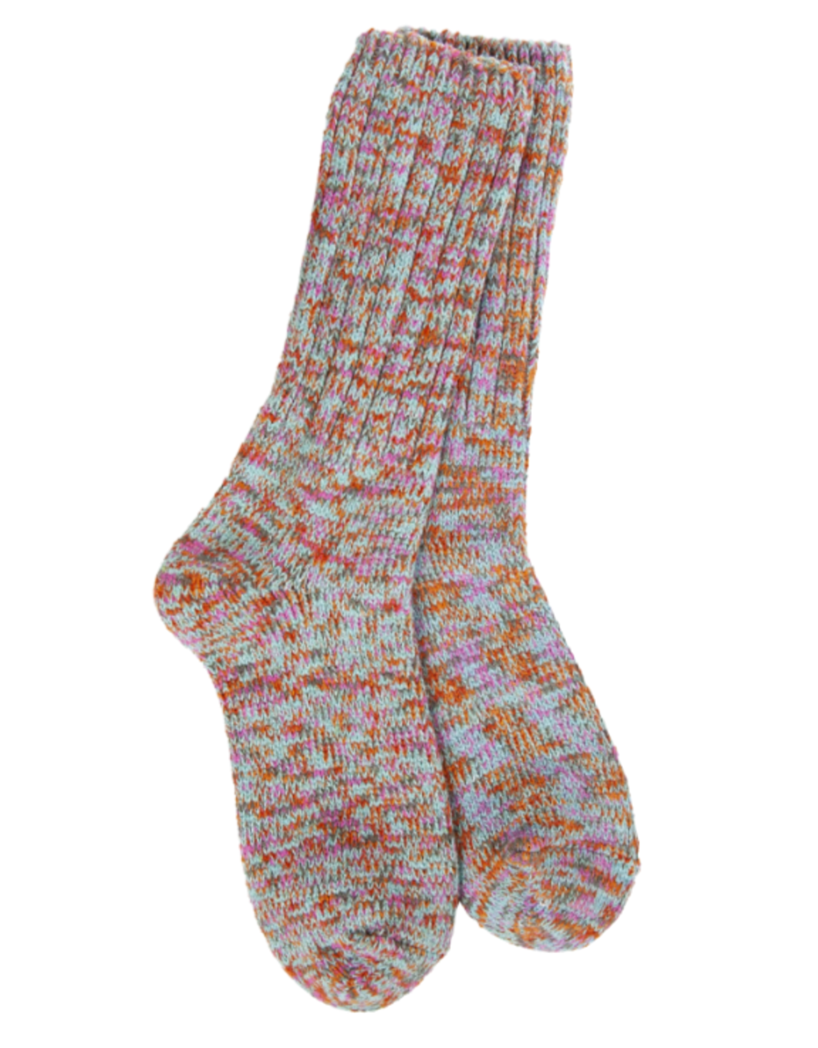 World's Softest Socks Weekend Ragg Crew Sock - Boho