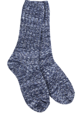 World's Softest Socks Weekend Ragg Crew Sock - Rocky