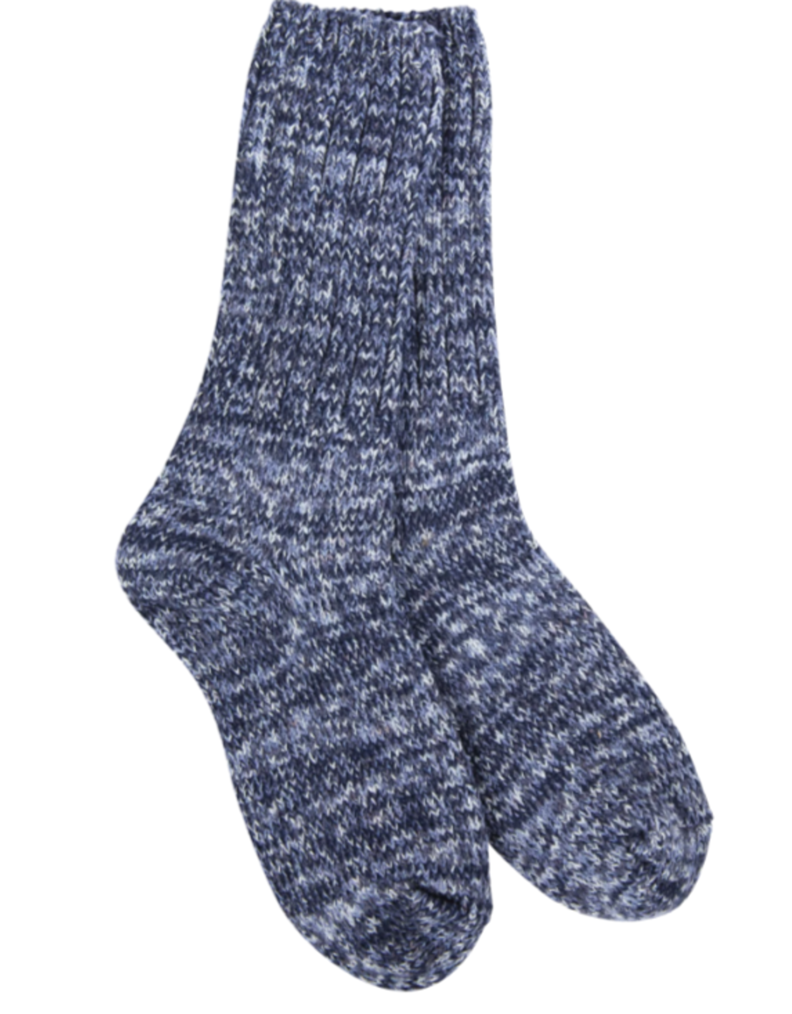 World's Softest Socks Weekend Ragg Crew Sock - Rocky