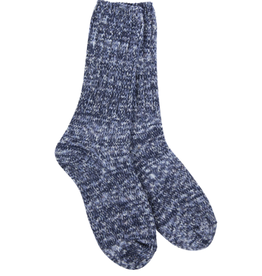 World's Softest Socks Weekend Ragg Crew Sock - Rocky