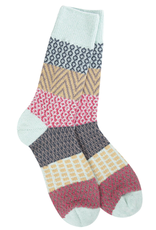 World's Softest Socks Weekend Gallery Crew Sock - Boho