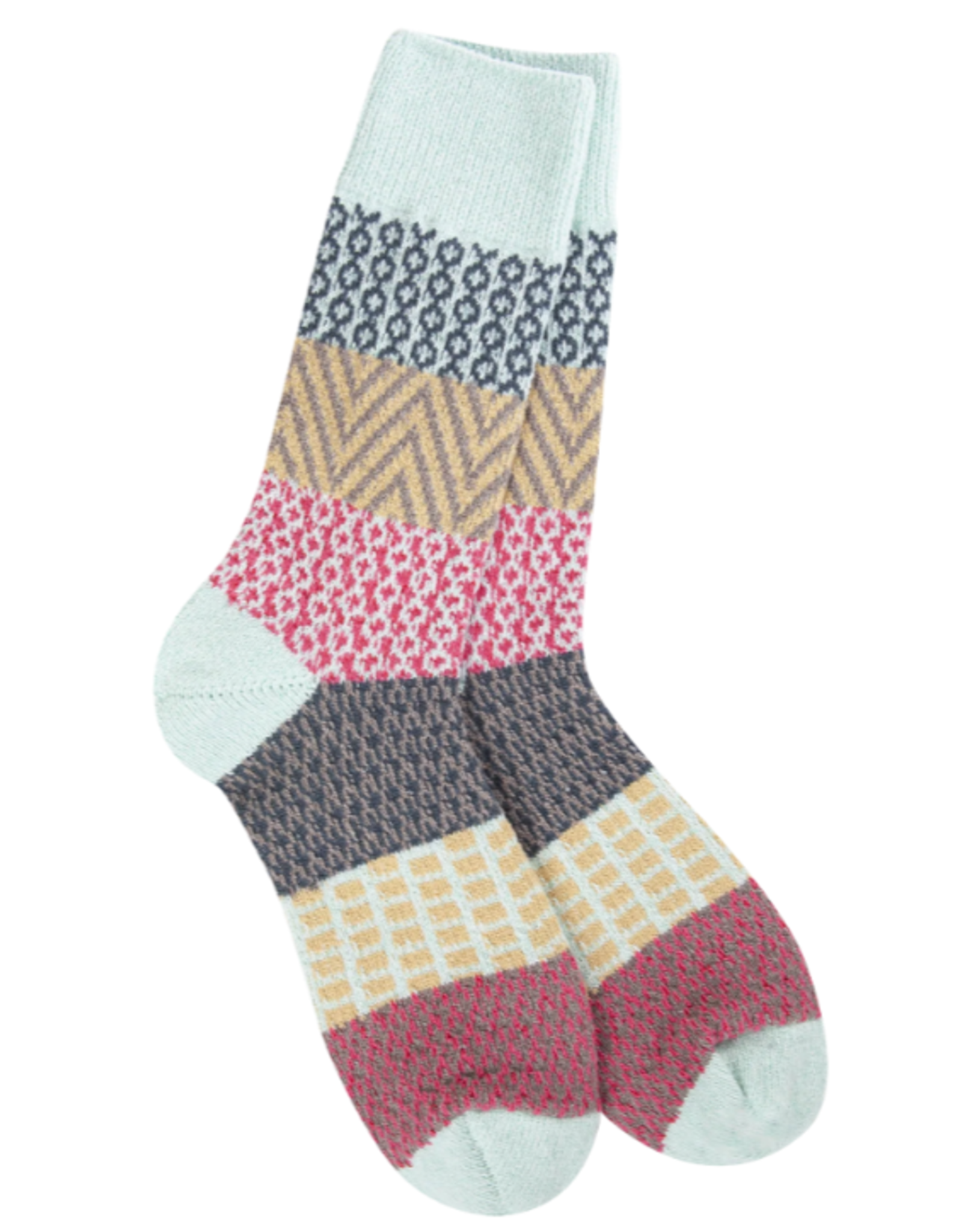 World's Softest Socks Weekend Gallery Crew Sock - Boho