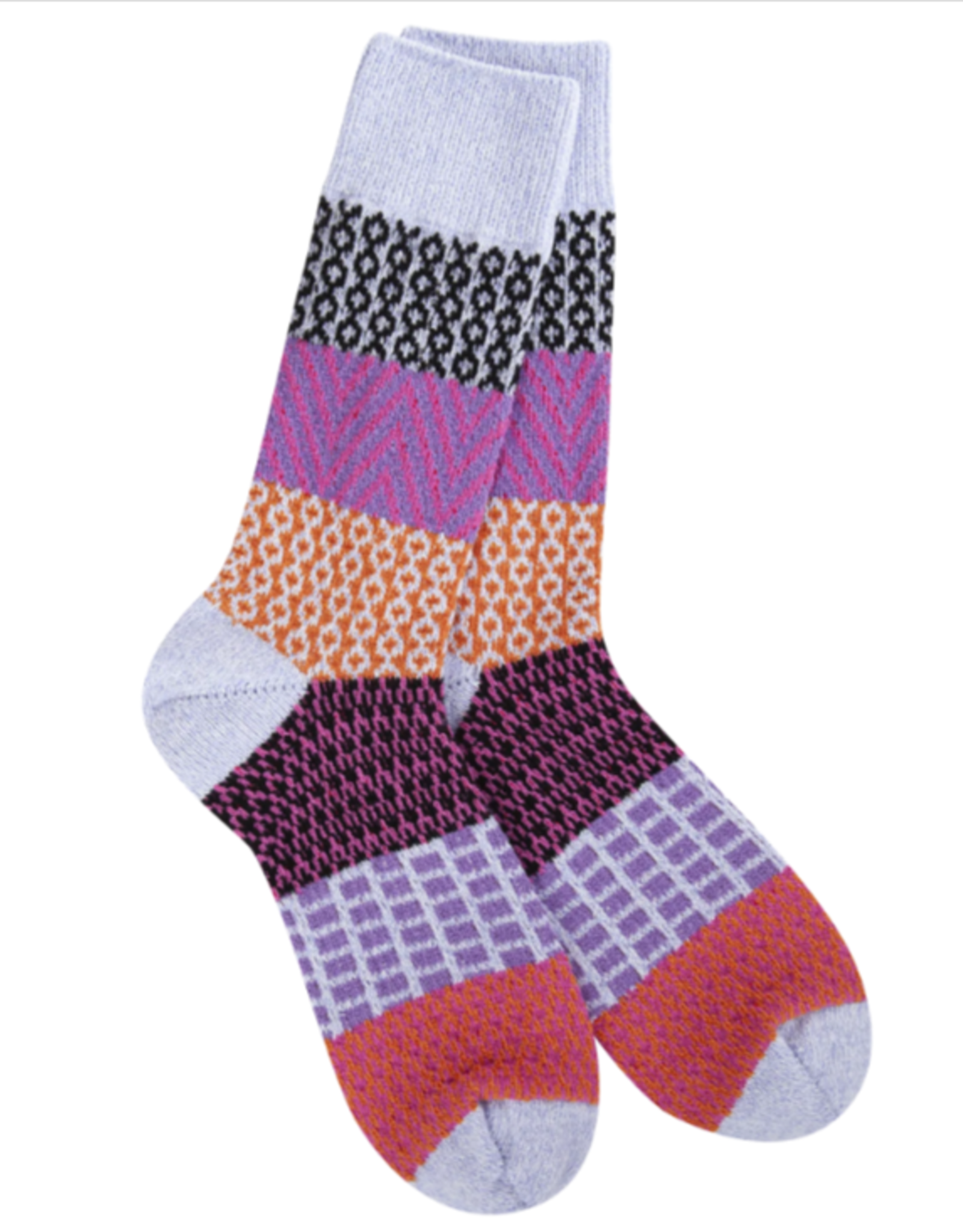 World's Softest Socks Weekend Gallery Crew Sock - Lavender