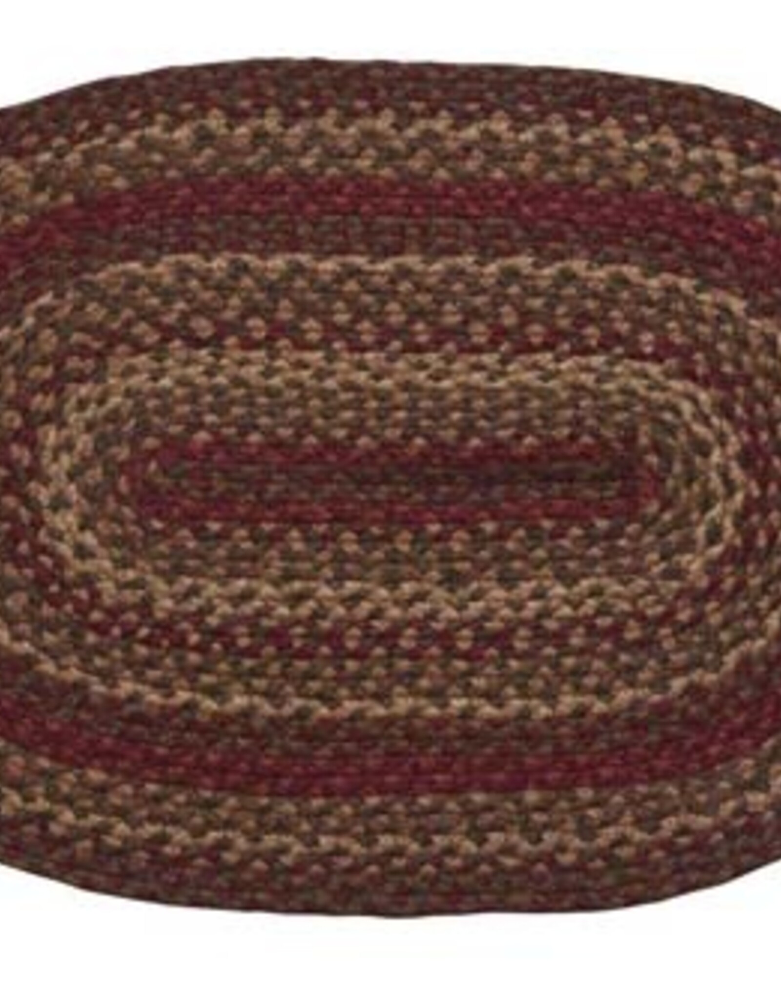 IHF-India Home Fashion Braided Rug - Cinnamon
