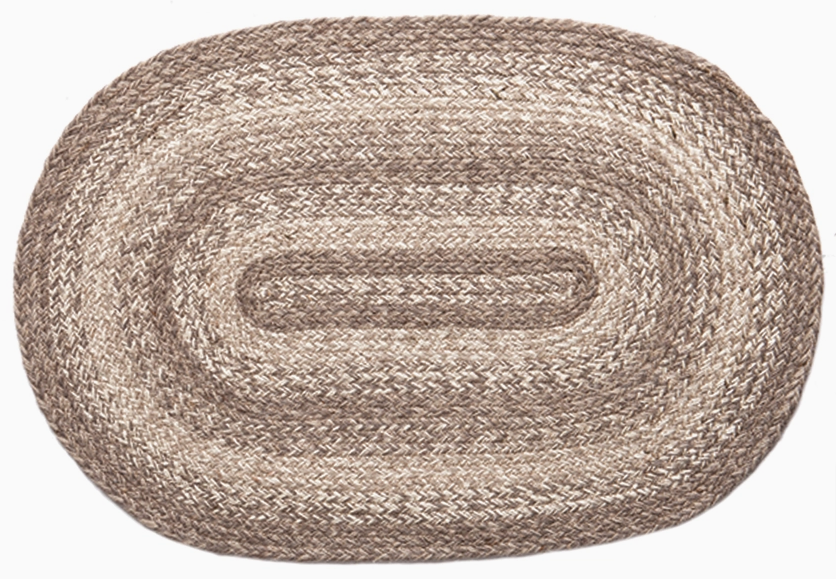 Dredded Rug Braided Rug - Ashwood - Cabin Creations