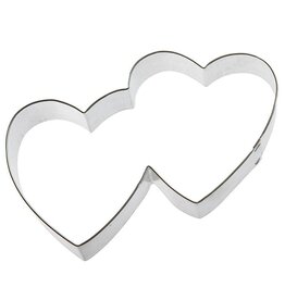 CookieCutter Double Heart Cookie Cutter
