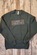 Up North Clothing Merry Midwestmas Sweatshirt - Forest Heather