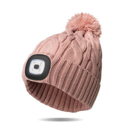 Night Scope Night Scope Nova Pom Hat Rechargeable LED - Pink