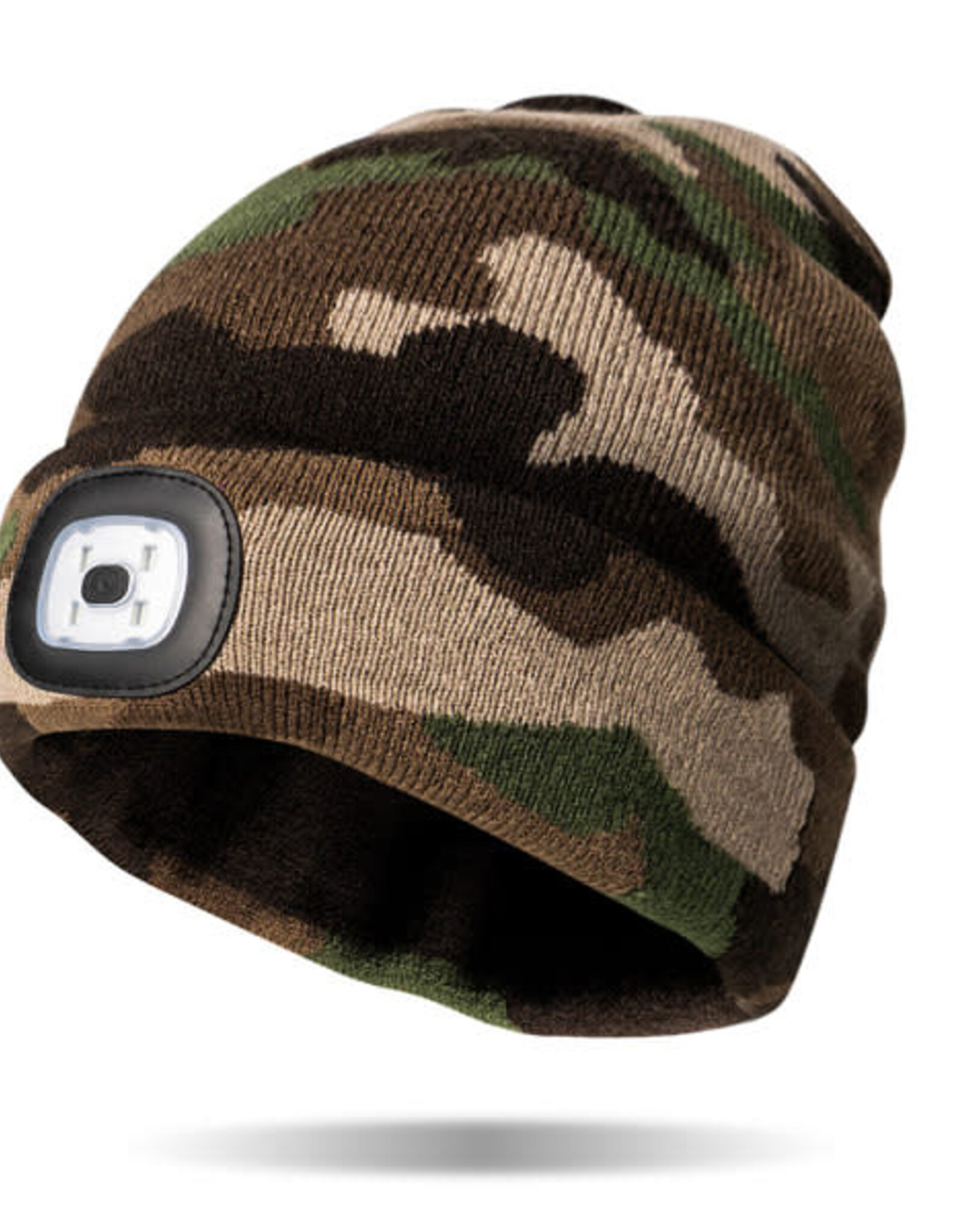 Night Scope Night Scope Explorers Rechargeable LED Beanie - Woodland