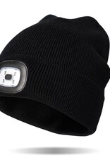 Night Scope Night Scope Brightside Rechargeable LED Beanie - Black