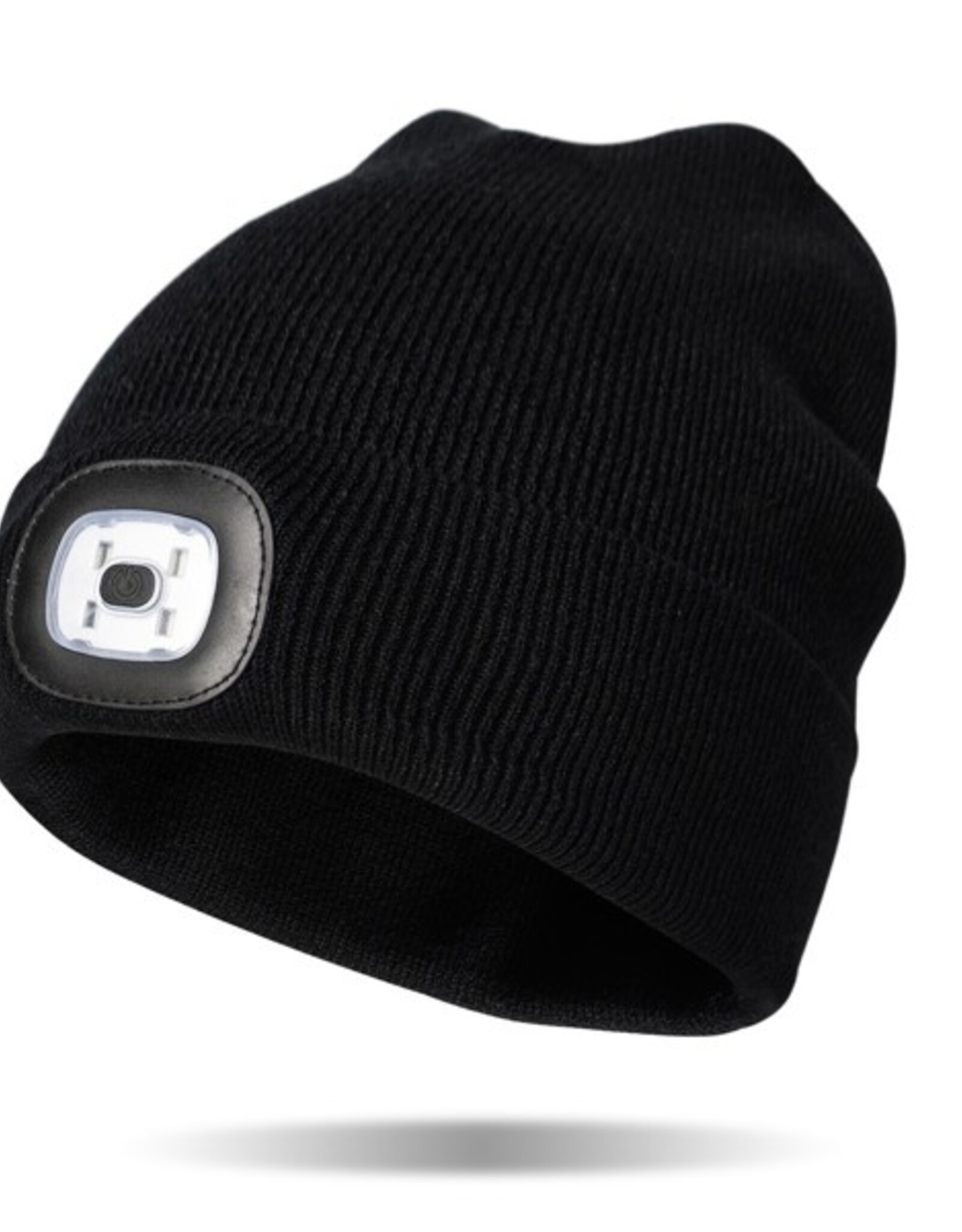 Night Scope Night Scope Brightside Rechargeable LED Beanie - Black