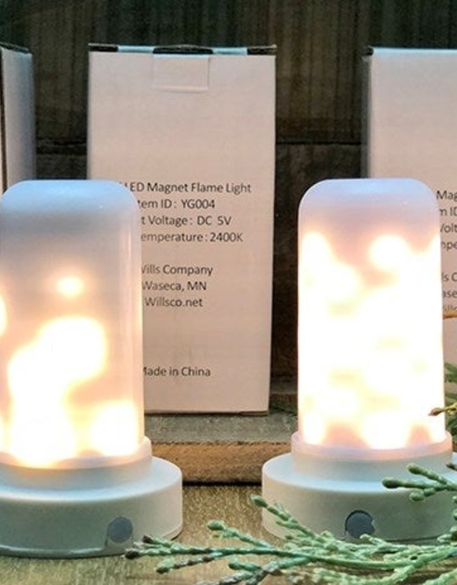 Will's Company Mini Magic Flame Flameless LED Candle