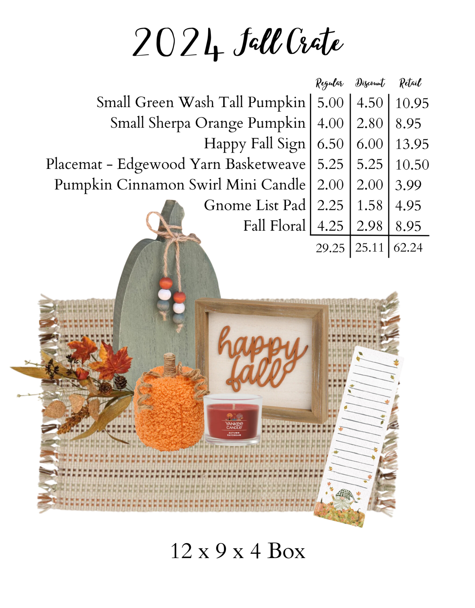 2024 Fall Crate - Happy Fall