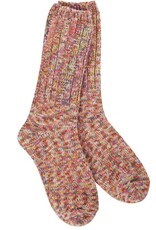 World's Softest Socks Weekend Ragg Crew Sock - Floral