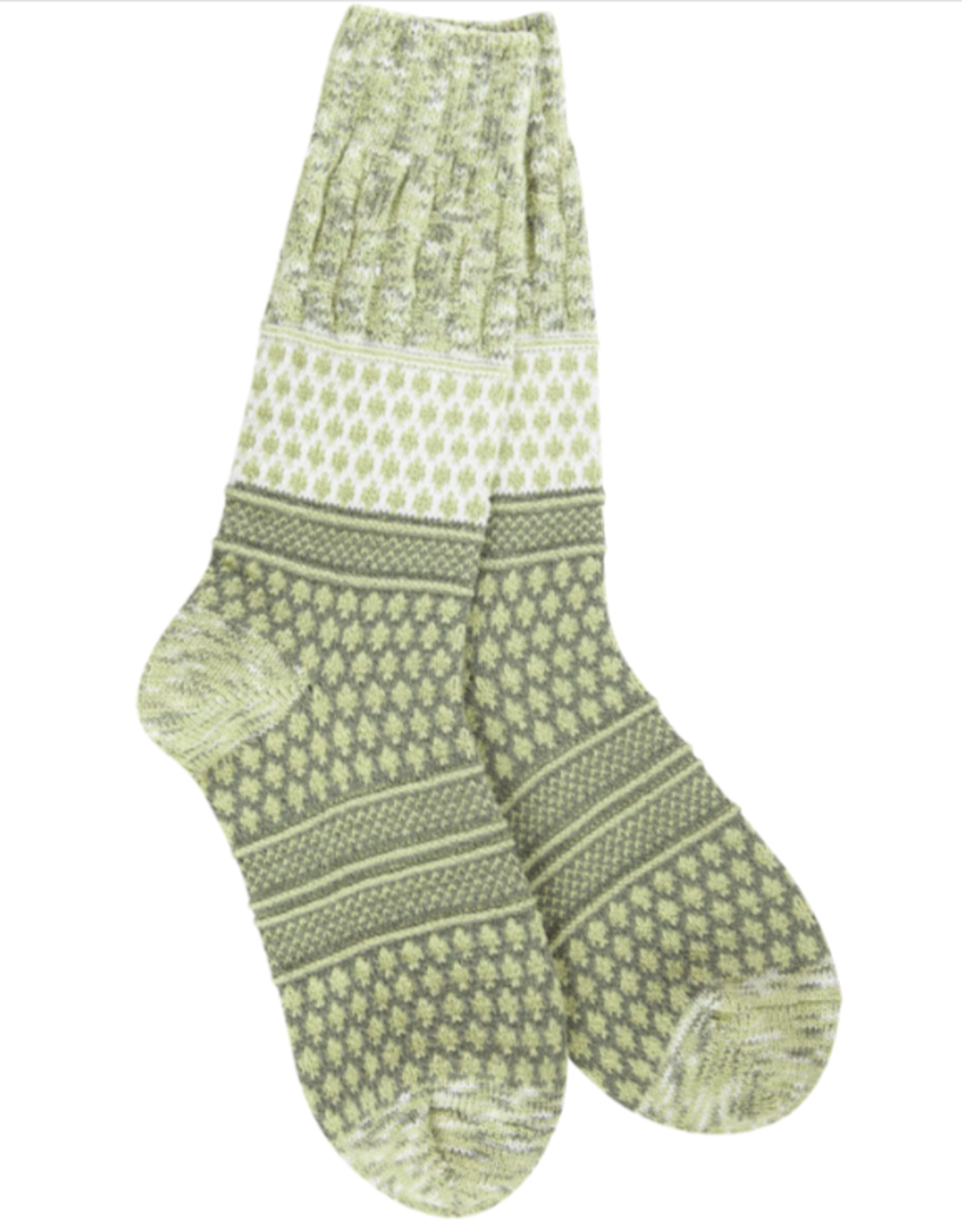 World's Softest Socks Weekend Gallery Textured Crew Sock - Envy  Multi
