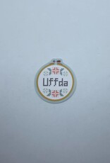 Wild North Co Uffda Embroidery Sticker