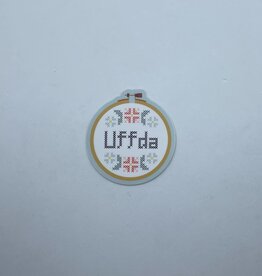 Wild North Co Uffda Embroidery Sticker