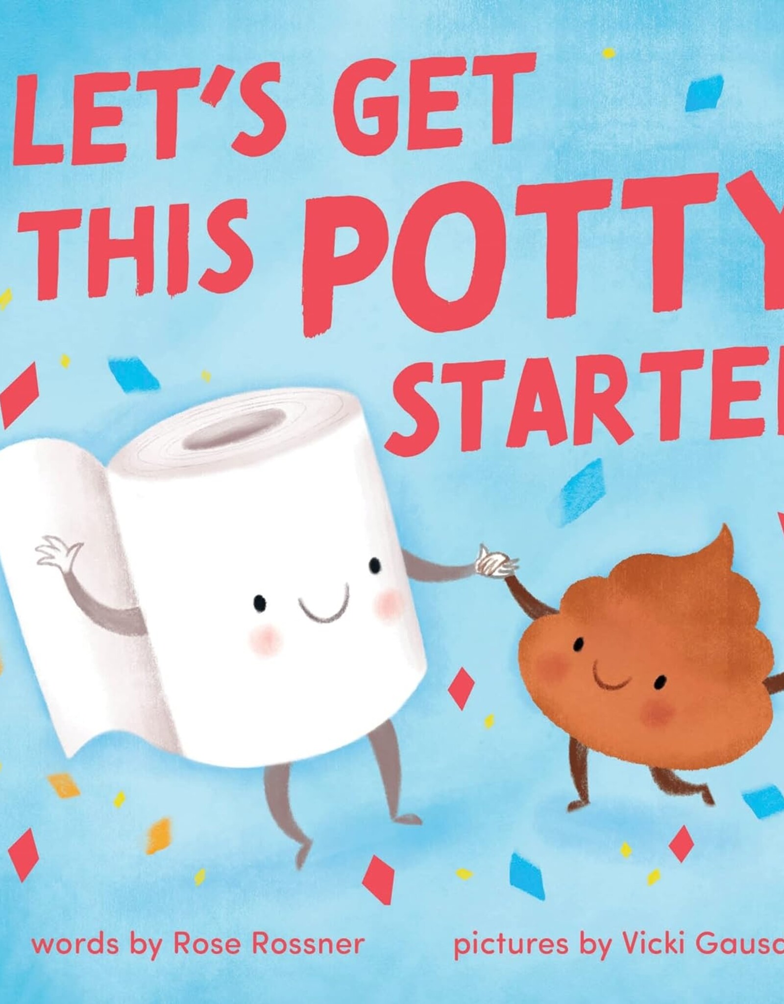 Sourcebooks Let's Get This Potty Started Board Book