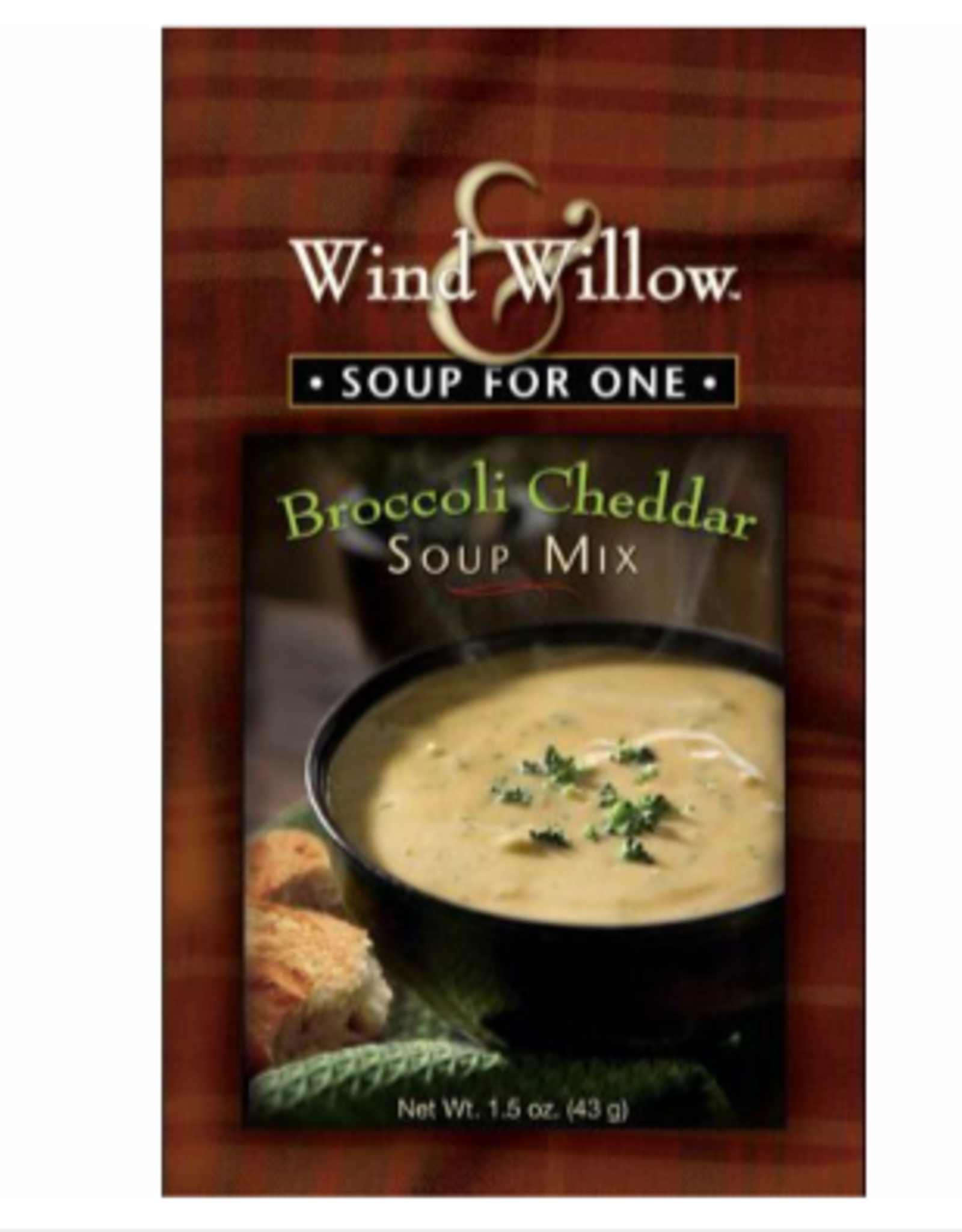 Wind & Willow One Cup Soup Mix -  Broccoli Cheddar