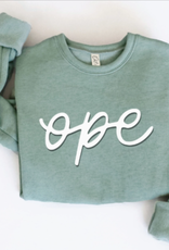 Oat Collective Ope Puff Crew Sweatshirt