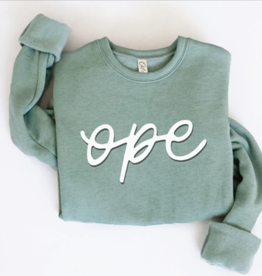 Oat Collective Ope Puff Crew Sweatshirt