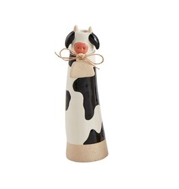 Mudpie Cow Stem Vase