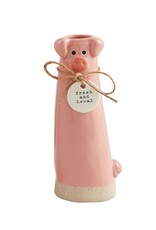 Mudpie Pig Stem Vase