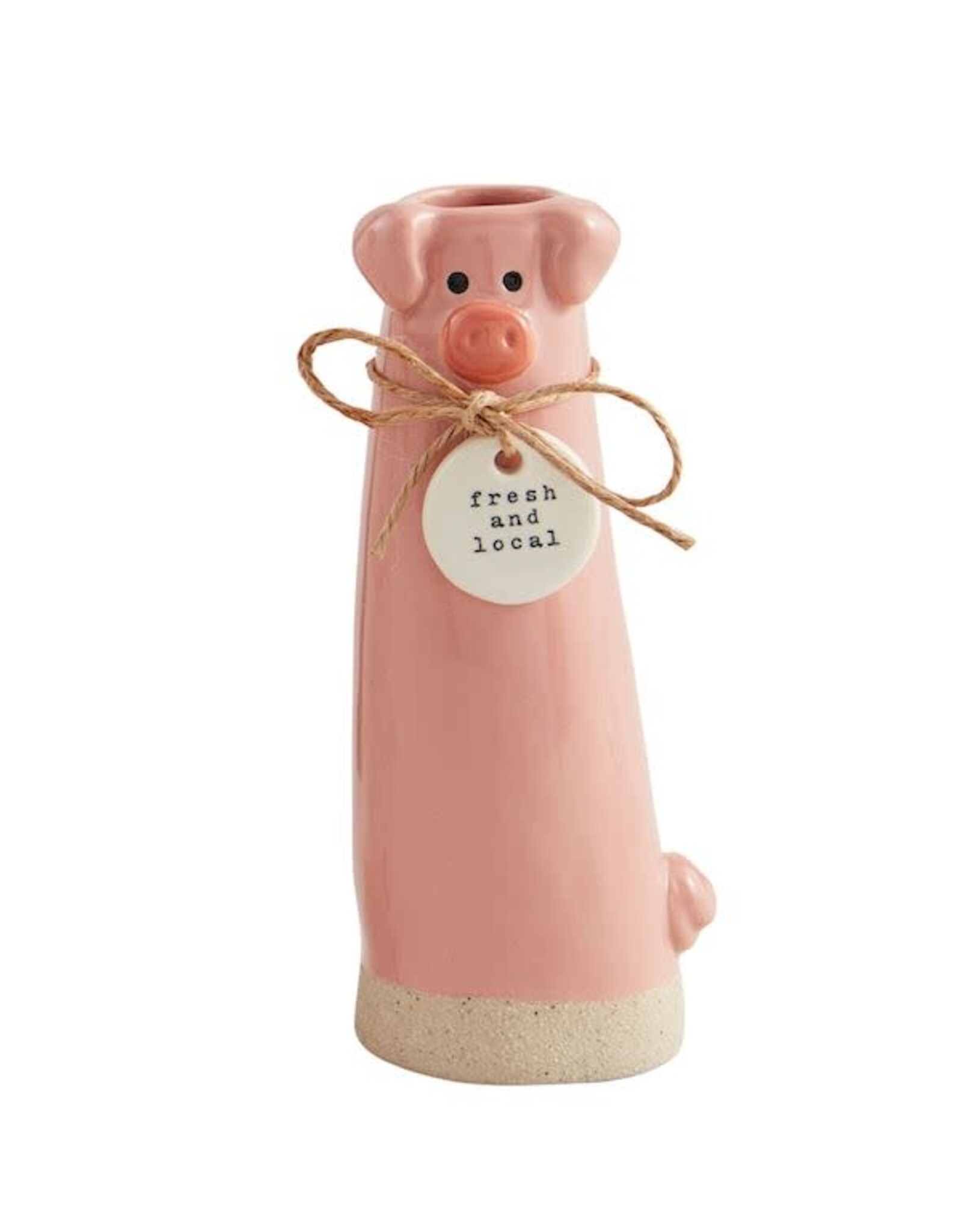 Mudpie Pig Stem Vase