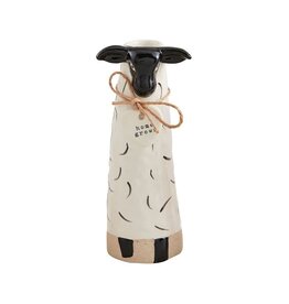 Mudpie Sheep Stem Vase