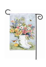 Studio M Spring Wellies Garden Flag