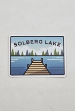 Sticker Northwest Lake Scene Sticker - Solberg Lake
