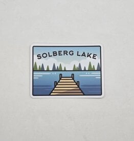Sticker Northwest Lake Scene Sticker - Solberg Lake