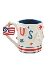 Mudpie SALE USA Charm Mug