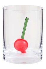 Mudpie SALE Old Fashioned Cherry Glass