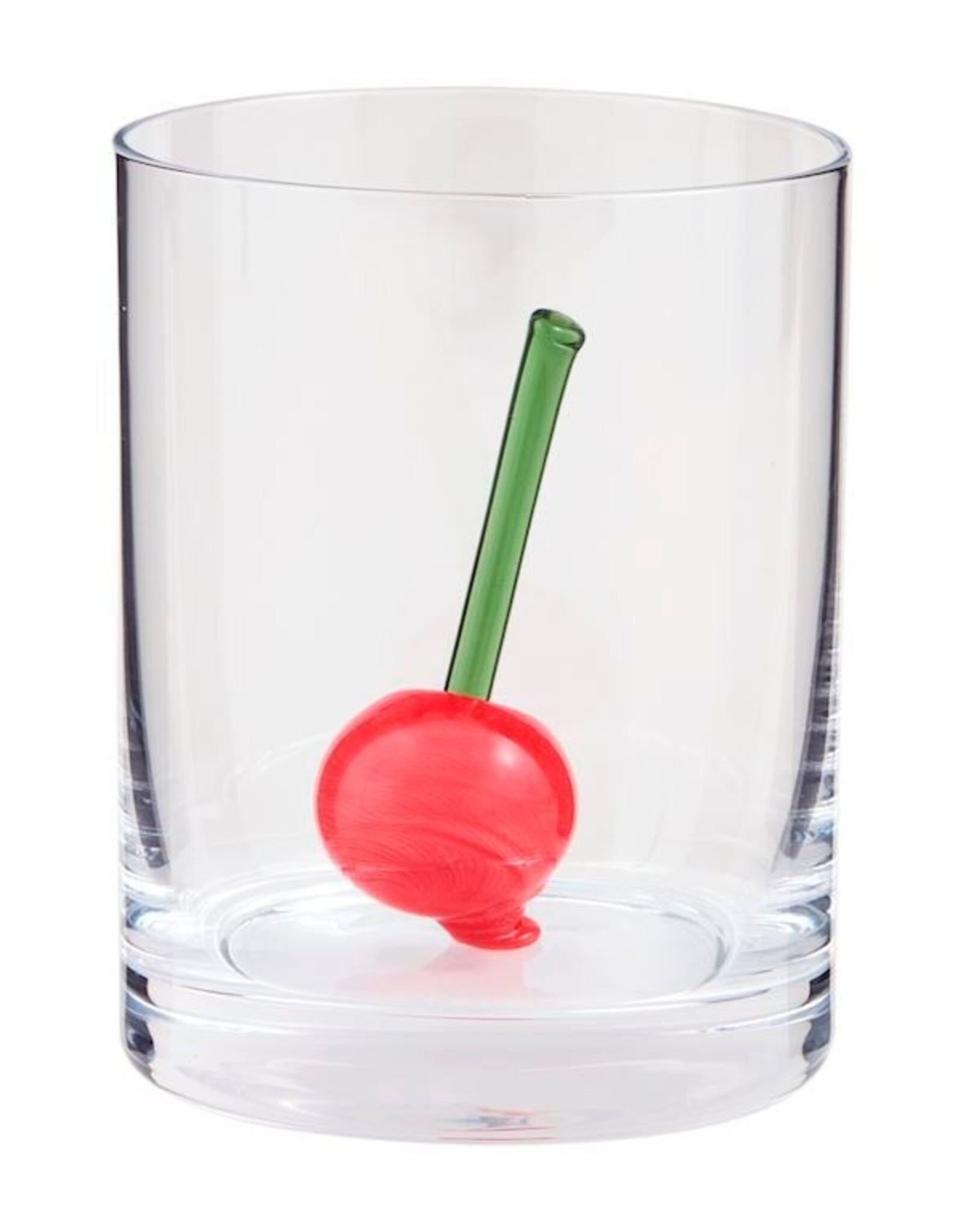 Mudpie SALE Old Fashioned Cherry Glass